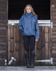 Shortie Mac Women's | Mesh Lining | Stowaway Hood | Steel Blue