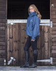 Shortie Mac Women's | Mesh Lining | Stowaway Hood | Steel Blue