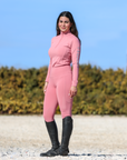 Water Repellent Leggings | Women's Pale Pink/Grey