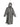 EQUIDRY waterproof horse riding raincoat All Rounder Original thick fleece Women's Charcoal/Grey