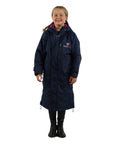 Evolution Children's | Thin Fleece | Fixed Hood | Navy/Navy - EQUIDRY