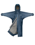 Evolution Women's | Thin Fleece | Fixed Hood | Steel Blue