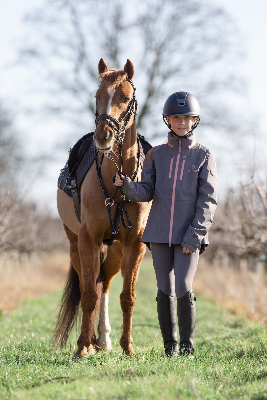 EQUIDRY | Varsha Girls | Charcoal