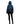 EQUIDRY women's waterproof short blouson style horse riding jacket in steel blue hood up