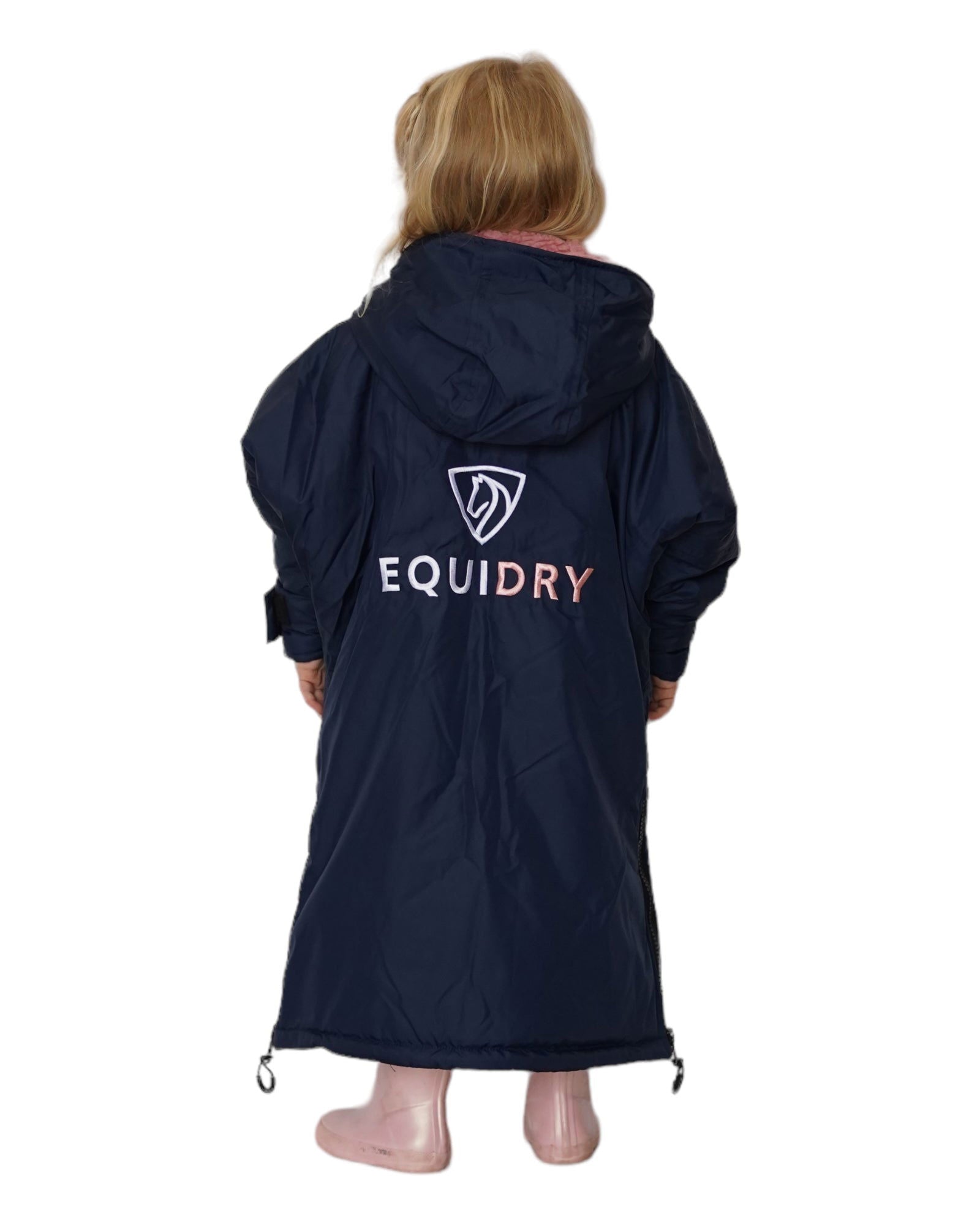 EQUIDRY | All Rounder Original Children's | Navy/Pale Pink - EQUIDRY
