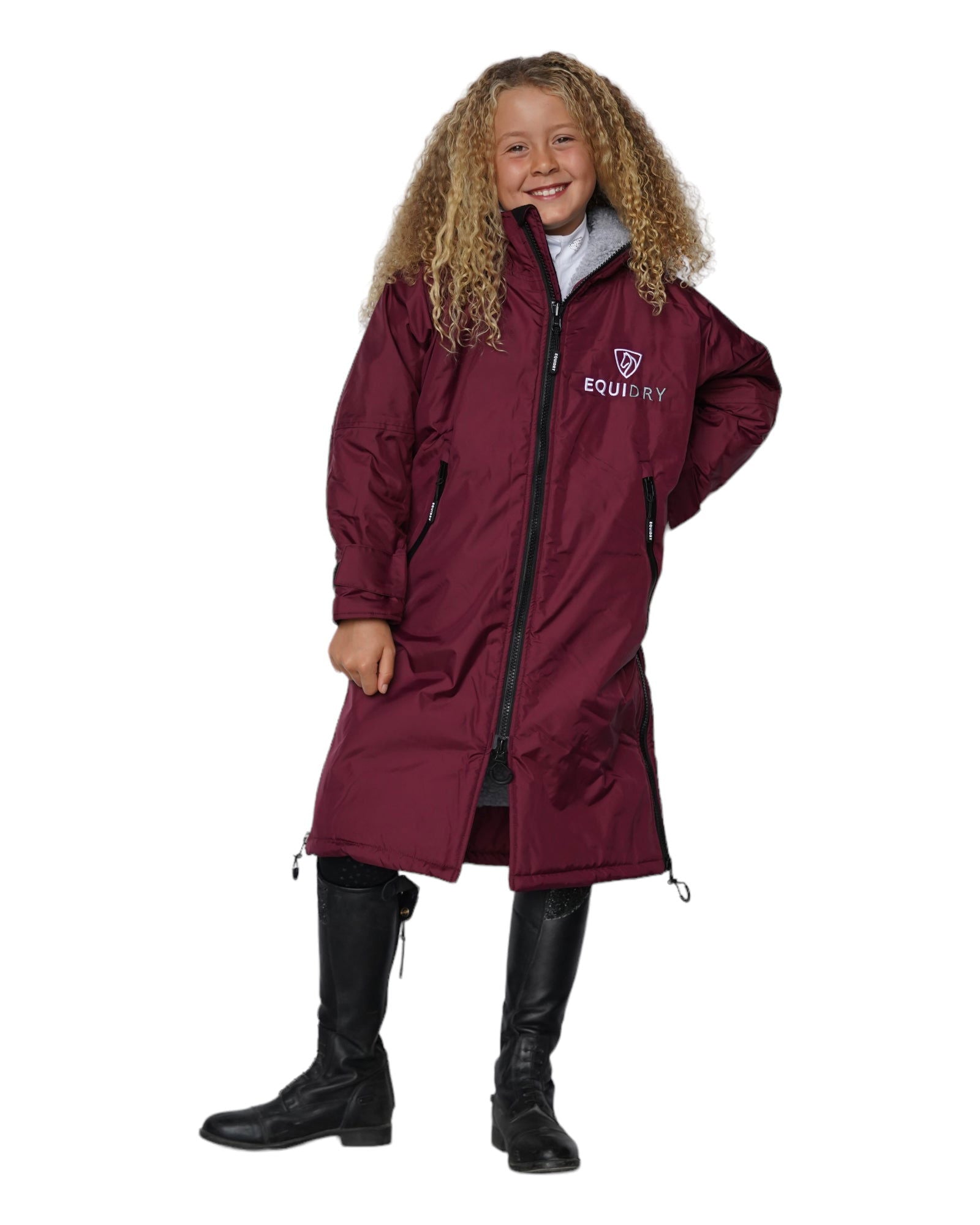 EQUIDRY | All Rounder Original Children's | Plum/Navy - EQUIDRY