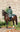 EQUIDRY waterproof horse riding raincoat All Rounder Original thick fleece Women's  Black Forest Green/Grey rider on horse