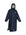EQUIDRY waterproof horse riding raincoat All Rounder Original thick fleece Women's Navy/Grey