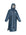 EQUIDRY waterproof horse riding raincoat All Rounder Original thick fleece Women's steel blue