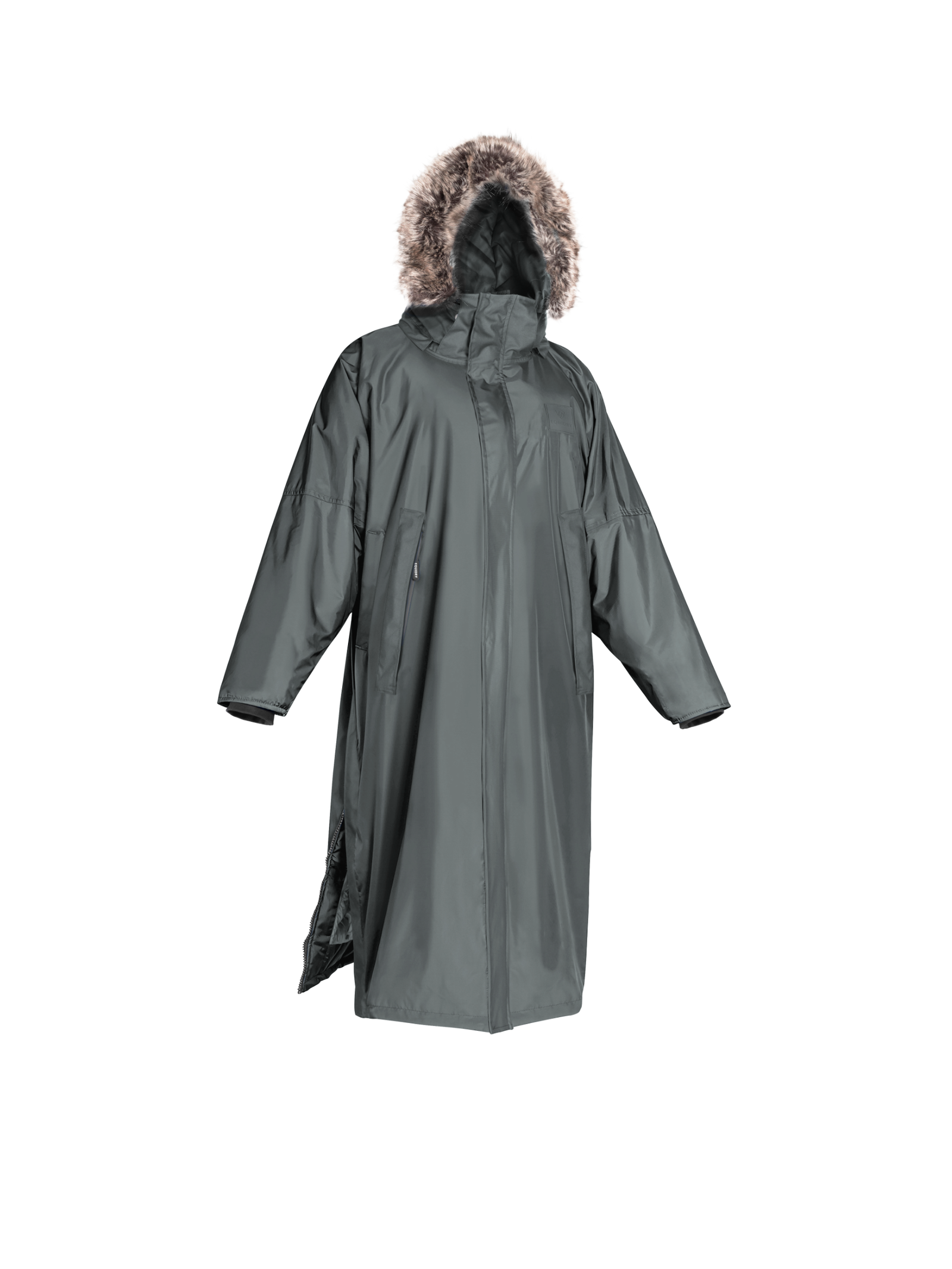 EQUIDRY | Waterproof Parka Children's | Charcoal - Horse Riding Coat