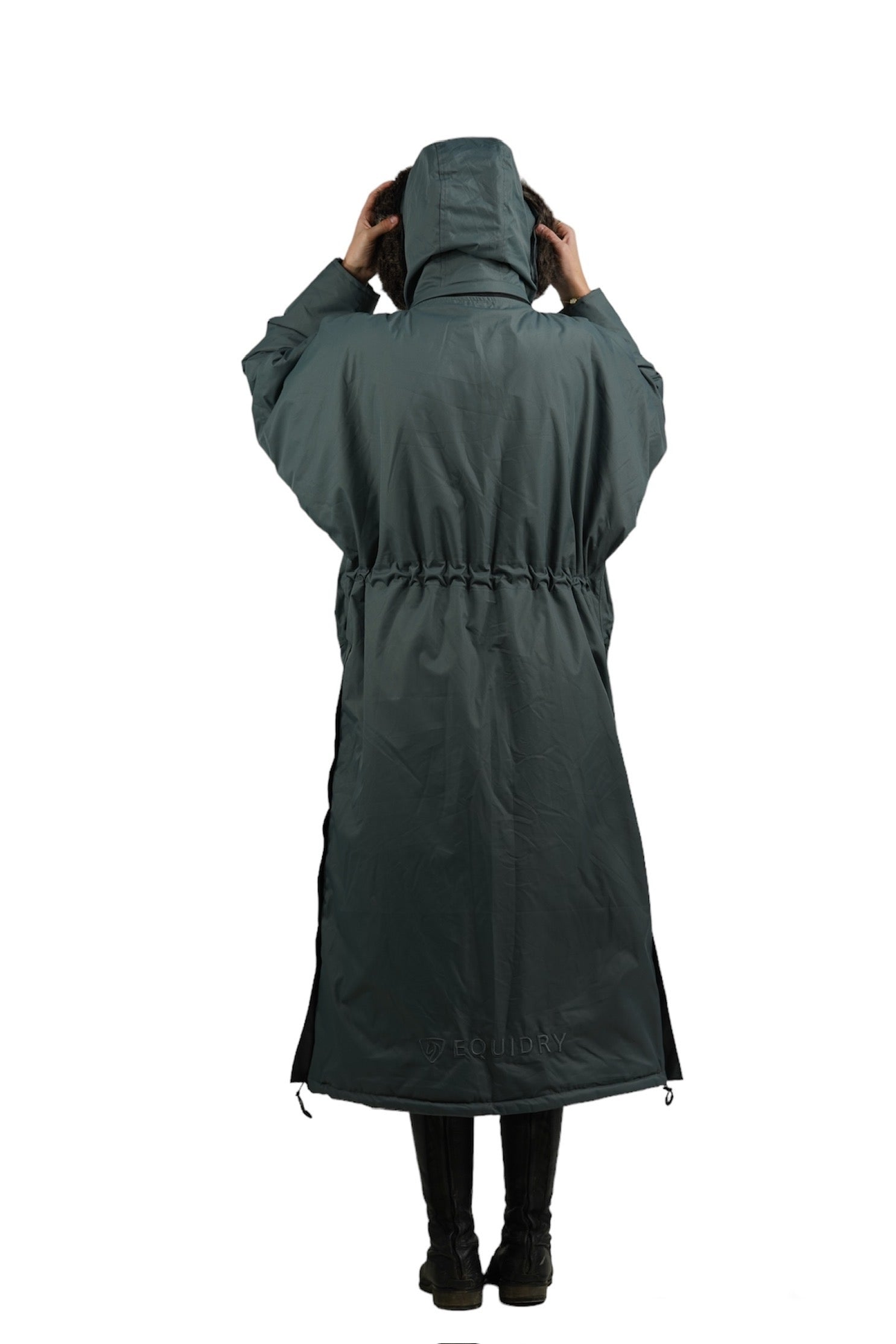 EQUIDRY | Waterproof Parka Children's | Charcoal - Horse Riding Coat
