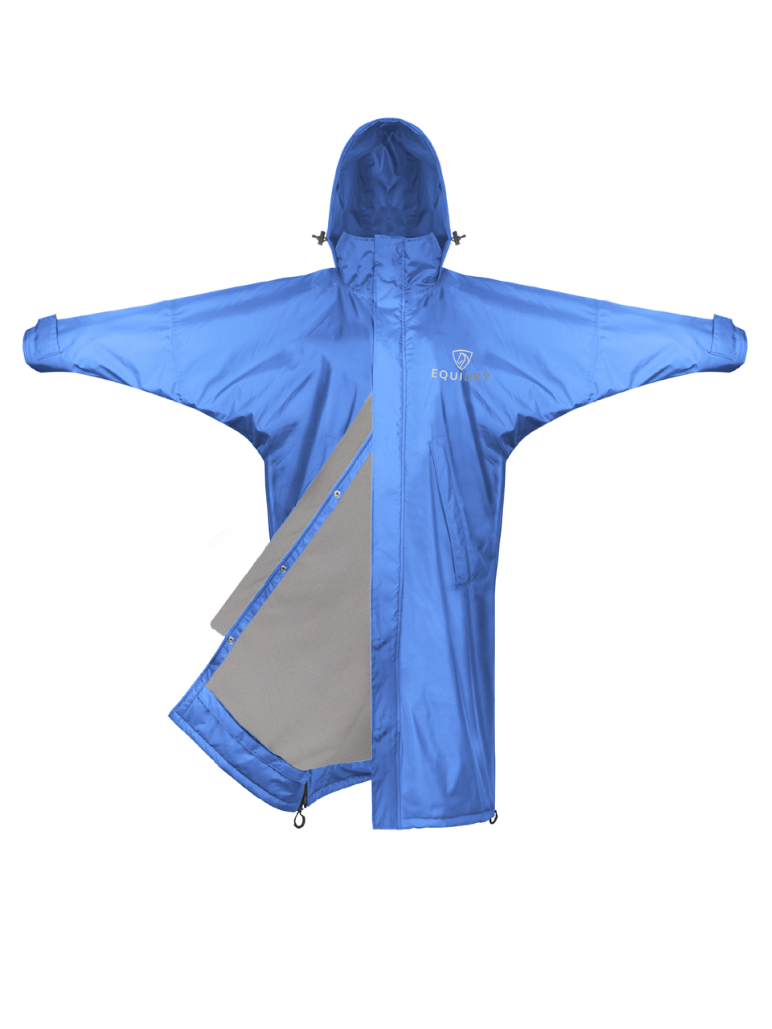 Evolution Children&#39;s | Mesh Lined | Stowaway Hood | Sky Blue - EQUIDRY