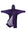 Evolution Children's | Thick Fleece | Fixed Hood | Purple/Purple - EQUIDRY