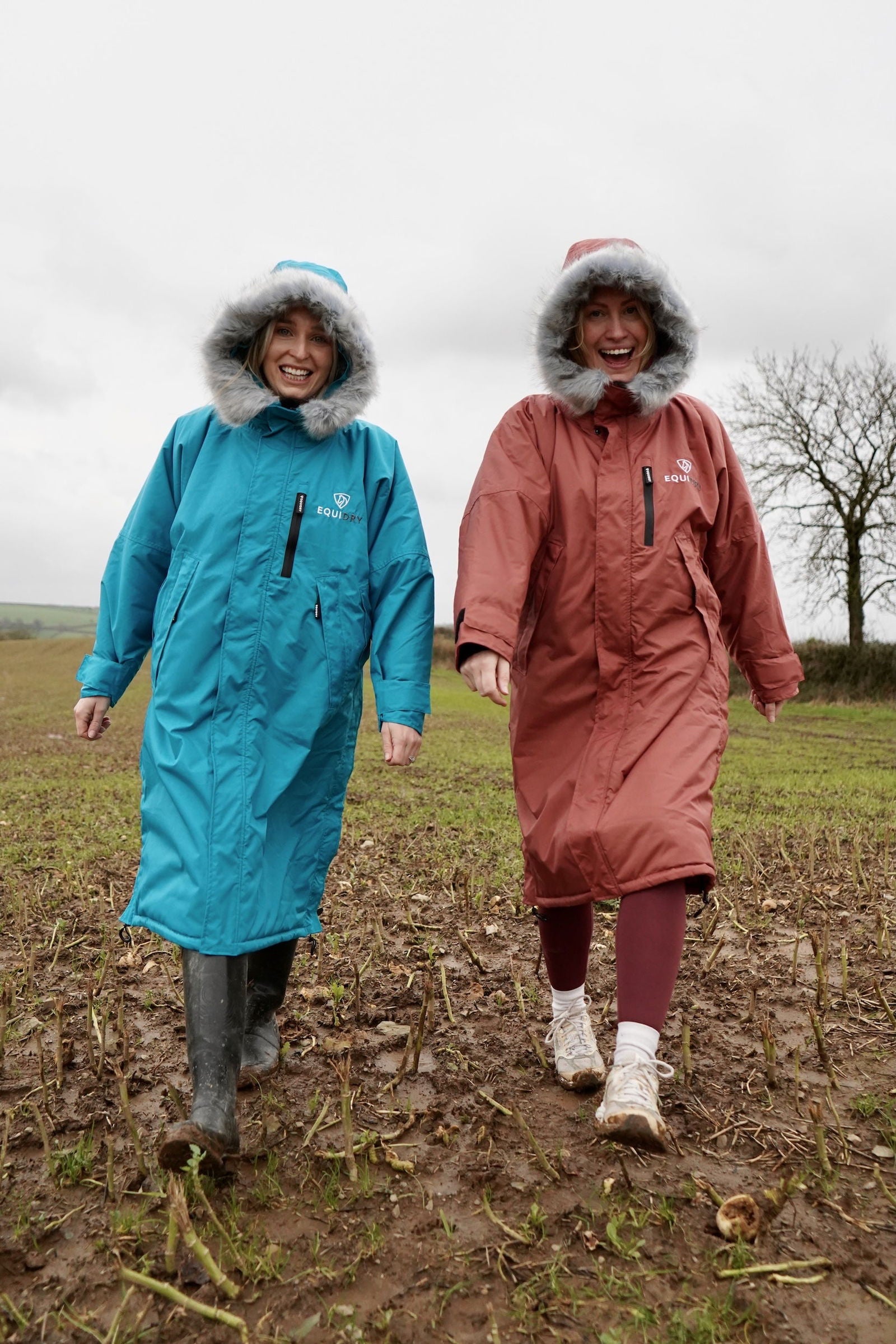 Evolution Children's | Thick Fleece | Fur Hood | Chestnut - EQUIDRY