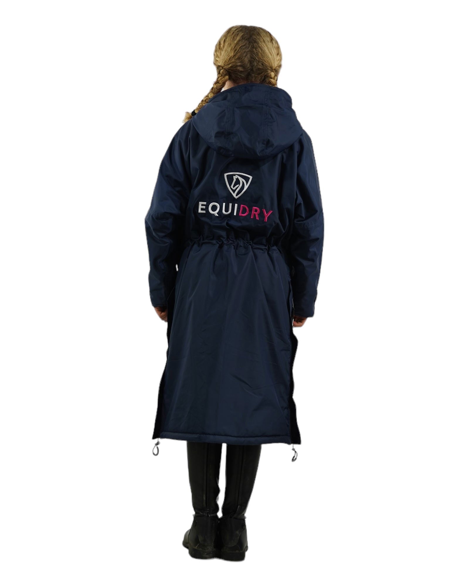 Evolution Children's | Thin Fleece | Fixed Hood | Navy/Navy - EQUIDRY