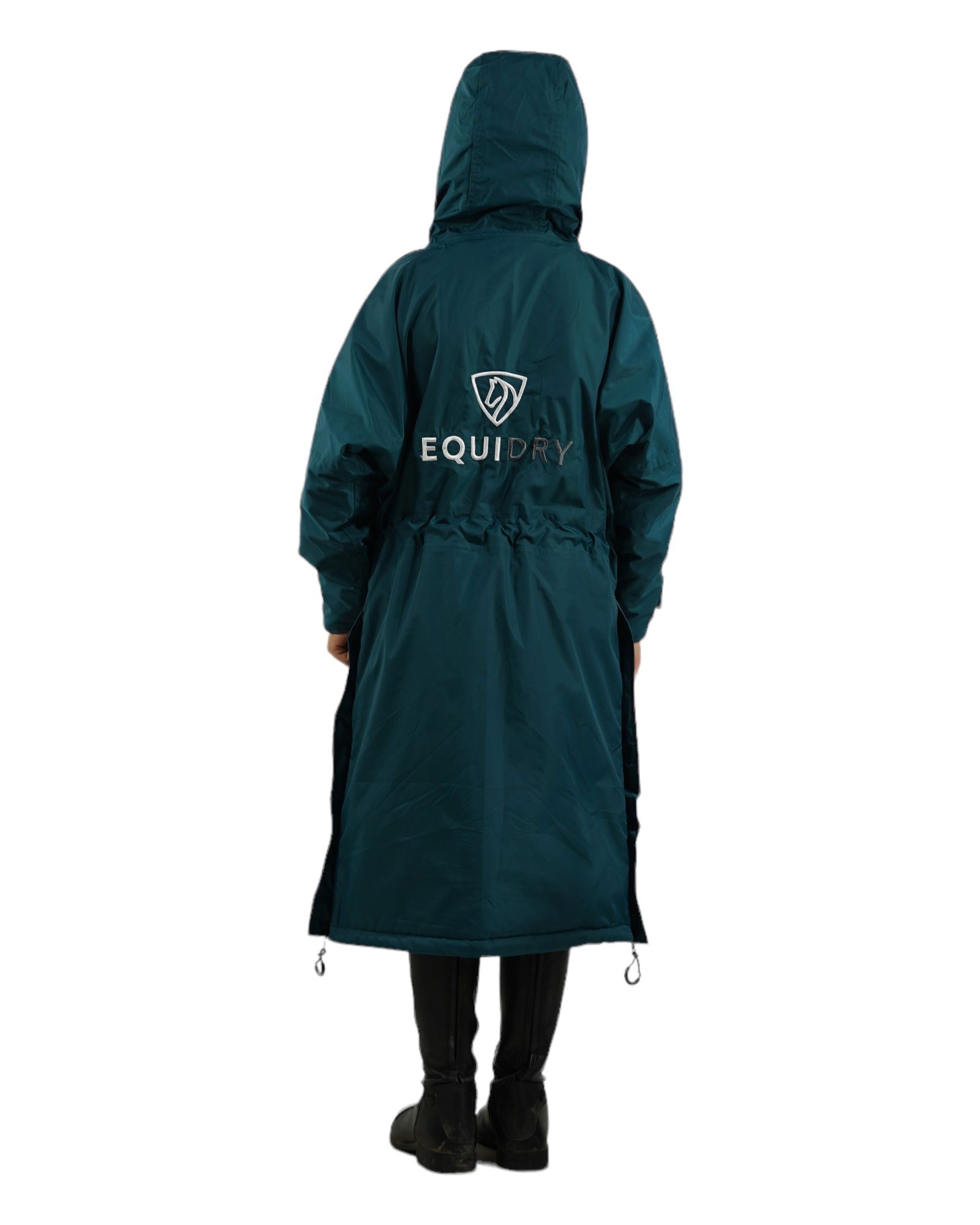 Evolution Children's | Thin Fleece | Fixed Hood | Teal/Grey - EQUIDRY