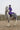 Evolution Children's | Thin Fleece | Stowaway Hood | Purple - EQUIDRY