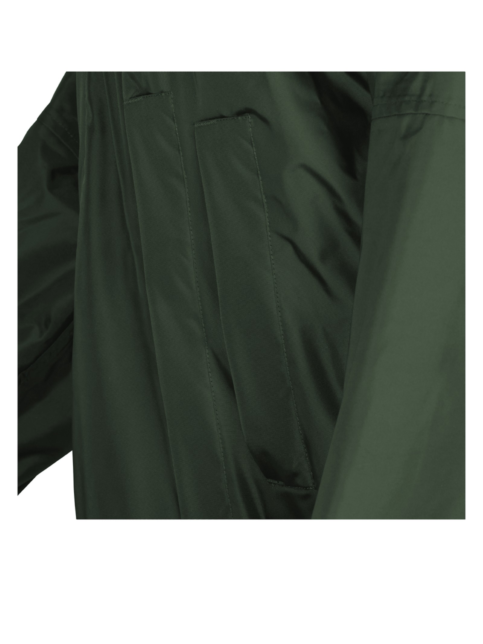 Evolution Children's | Thin Fleece | Stowaway Hood | Reflective | Black Forest Green - EQUIDRY