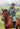 EQUIDRY women's long waterproof horse riding coat in black forest green/peacock pink shown by rider out hacking on horse