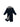 EQUIDRY women's thick fleece long waterproof horse riding coat in navy/grey 